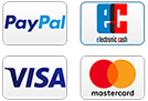 Paypal, EC, Visa, Mastercard
